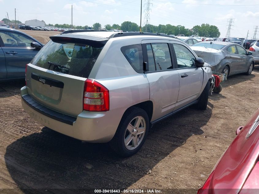 2010 Jeep Compass Sport VIN: 1J4NT4FB3AD502941 Lot: 39418443