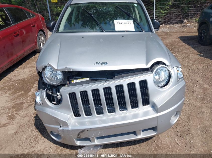 2010 Jeep Compass Sport VIN: 1J4NT4FB3AD502941 Lot: 39418443