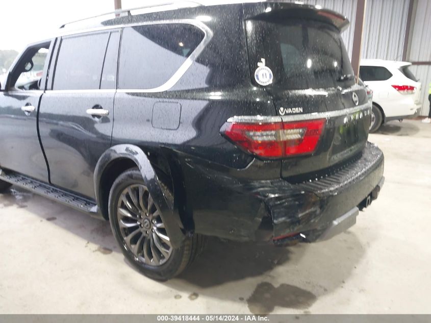 2021 Nissan Armada Platinum VIN: JN8AY2DAXM9373158 Lot: 39418444