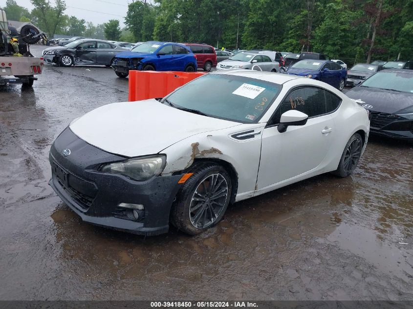 2013 Subaru Brz Limited VIN: JF1ZCAC13D2609186 Lot: 39418450