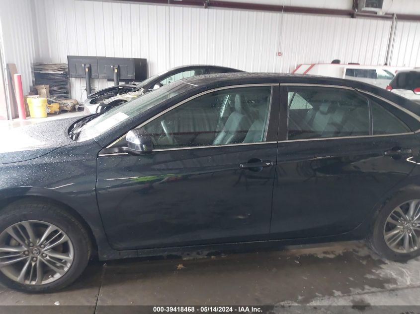 2016 Toyota Camry Se VIN: 4T1BF1FK7GU255958 Lot: 39418468