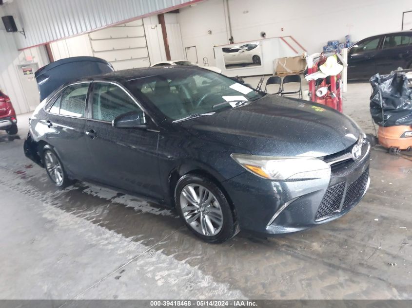 2016 Toyota Camry Se VIN: 4T1BF1FK7GU255958 Lot: 39418468