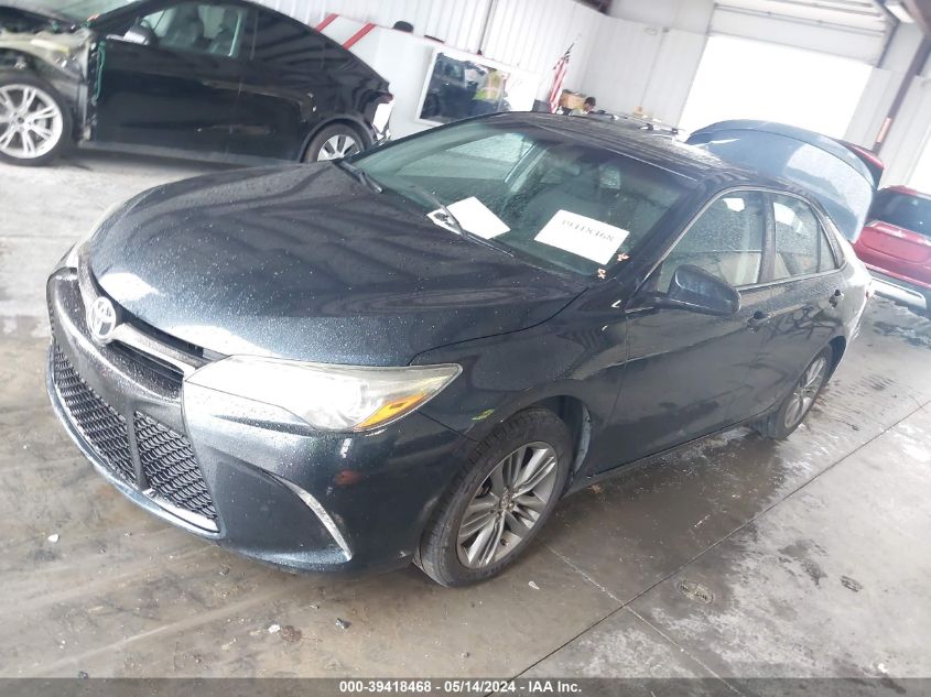 2016 Toyota Camry Se VIN: 4T1BF1FK7GU255958 Lot: 39418468