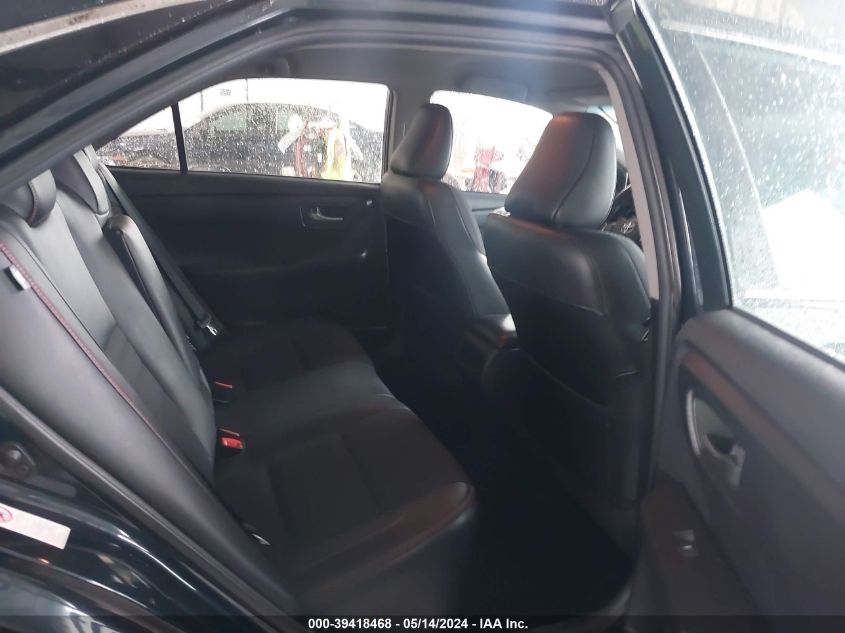 2016 Toyota Camry Se VIN: 4T1BF1FK7GU255958 Lot: 39418468