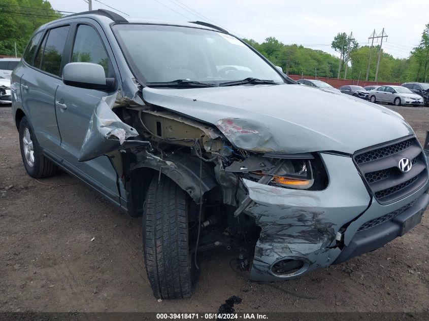 2008 Hyundai Santa Fe Gls VIN: 5NMSG13D58H221582 Lot: 39418471