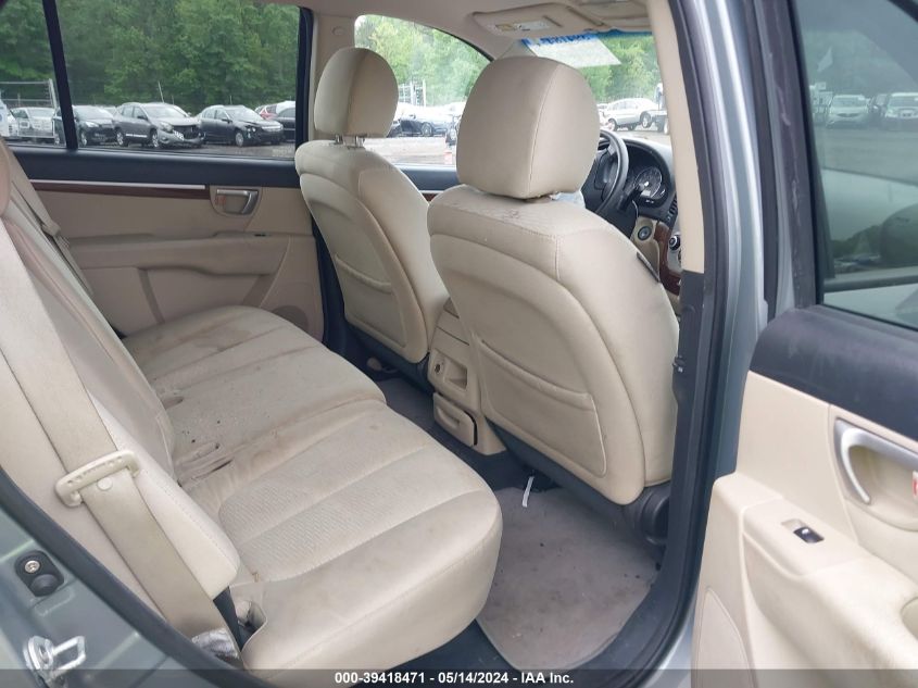 2008 Hyundai Santa Fe Gls VIN: 5NMSG13D58H221582 Lot: 39418471