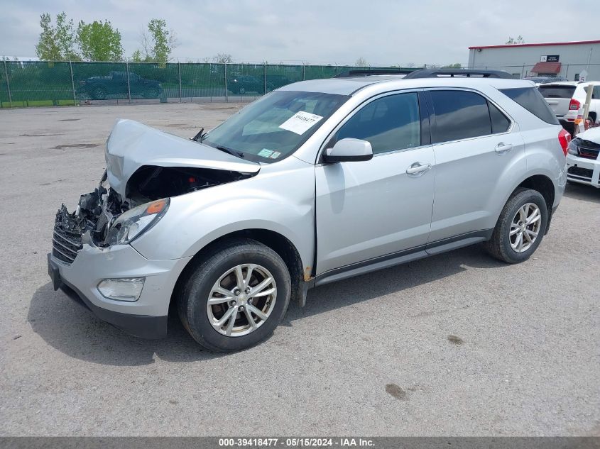 2016 Chevrolet Equinox Lt VIN: 2GNFLFEK6G6264492 Lot: 39418477