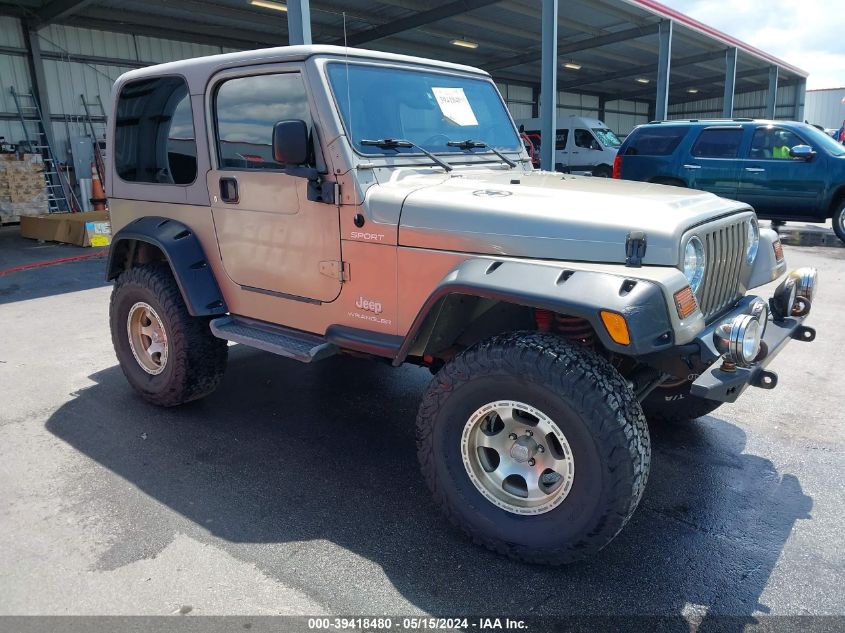 2003 Jeep Wrangler Sport VIN: 1J4FA49SX3P325120 Lot: 39418480