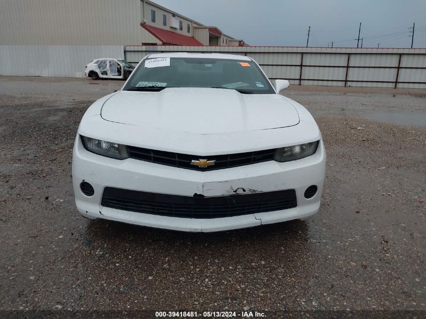 2015 Chevrolet Camaro 2Ls VIN: 2G1FB1E35F9187949 Lot: 39418481