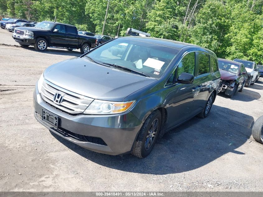 2012 Honda Odyssey Ex-L VIN: 5FNRL5H68CB041373 Lot: 39418491