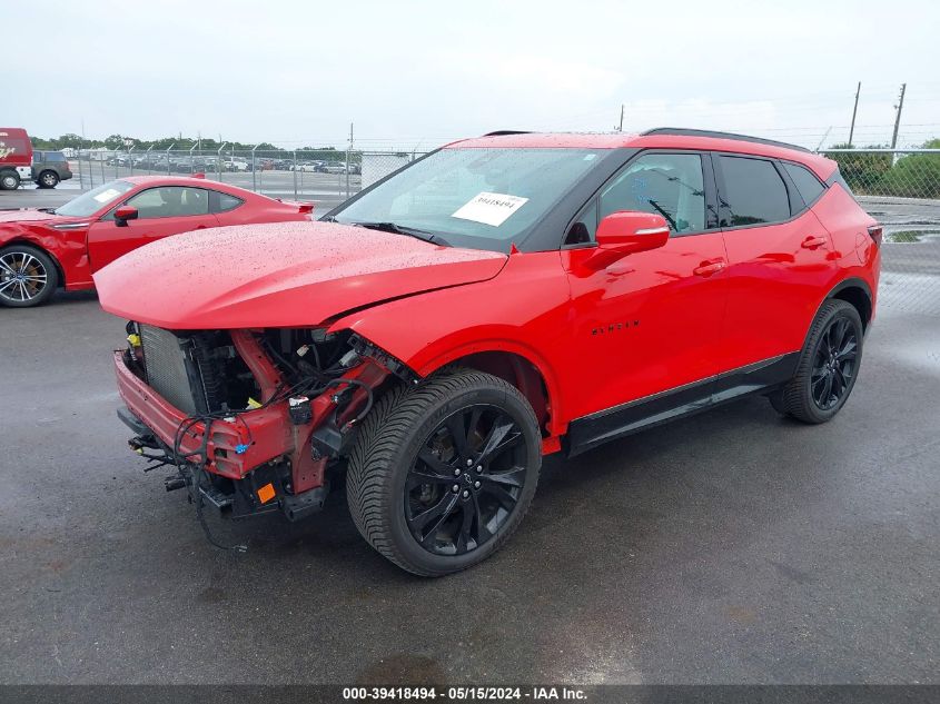 2019 Chevrolet Blazer Rs VIN: 3GNKBERS1KS609508 Lot: 39418494