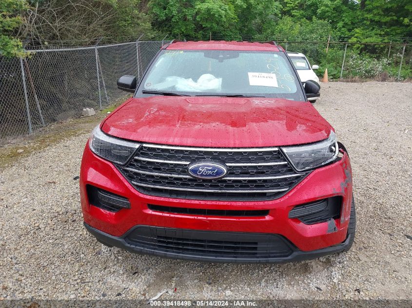 2022 Ford Explorer Xlt VIN: 1FMSK8DH9NGB21931 Lot: 39418498