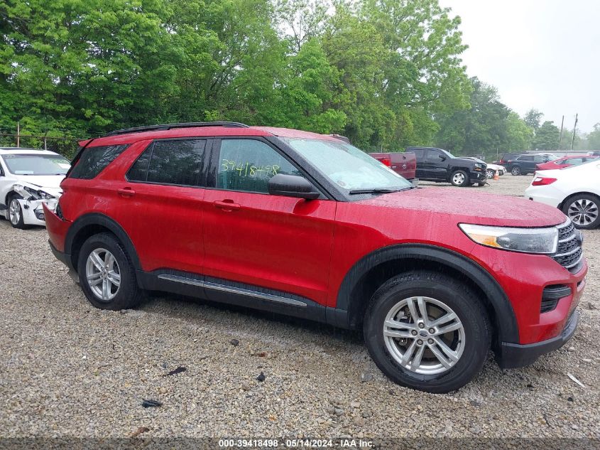 2022 Ford Explorer Xlt VIN: 1FMSK8DH9NGB21931 Lot: 39418498