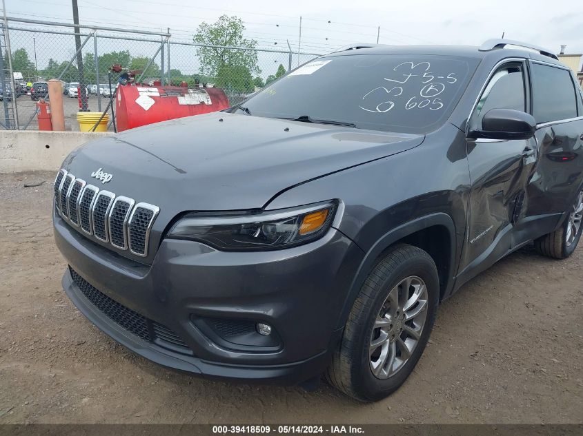 2019 Jeep Cherokee Latitude Plus 4X4 VIN: 1C4PJMLX8KD156343 Lot: 39418509