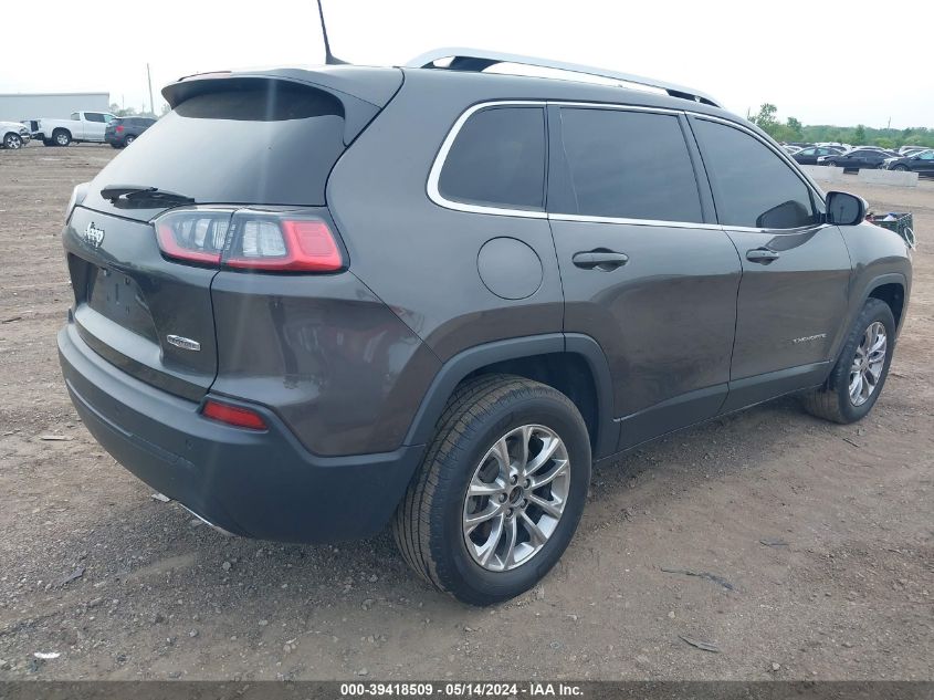 2019 Jeep Cherokee Latitude Plus 4X4 VIN: 1C4PJMLX8KD156343 Lot: 39418509