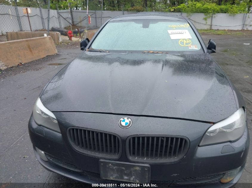 2013 BMW 528I xDrive VIN: WBAXH5C53DD106840 Lot: 39418511