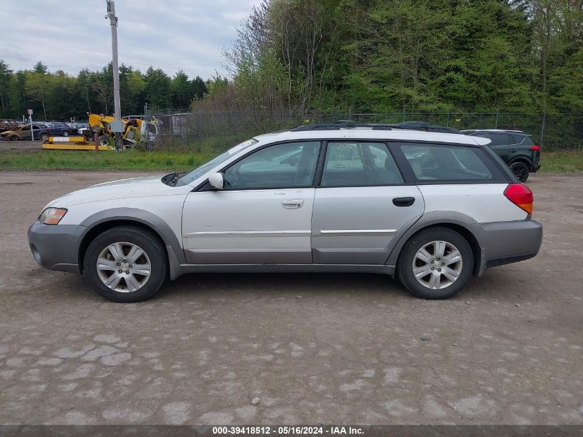 2005 Subaru Outback 2.5I Limited VIN: 4S4BP62C957376074 Lot: 39418512