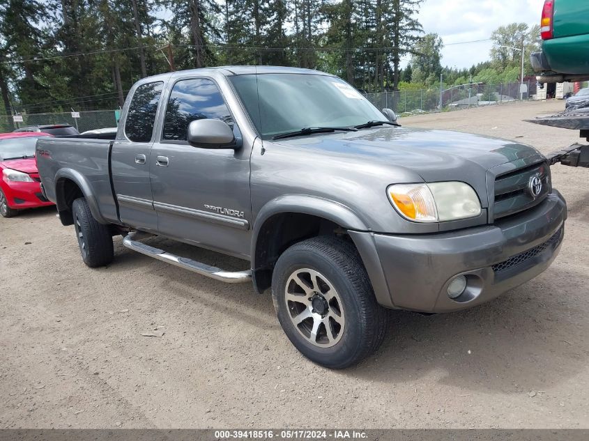 2005 Toyota Tundra Limited V8 VIN: 5TBBT48185S463280 Lot: 39418516