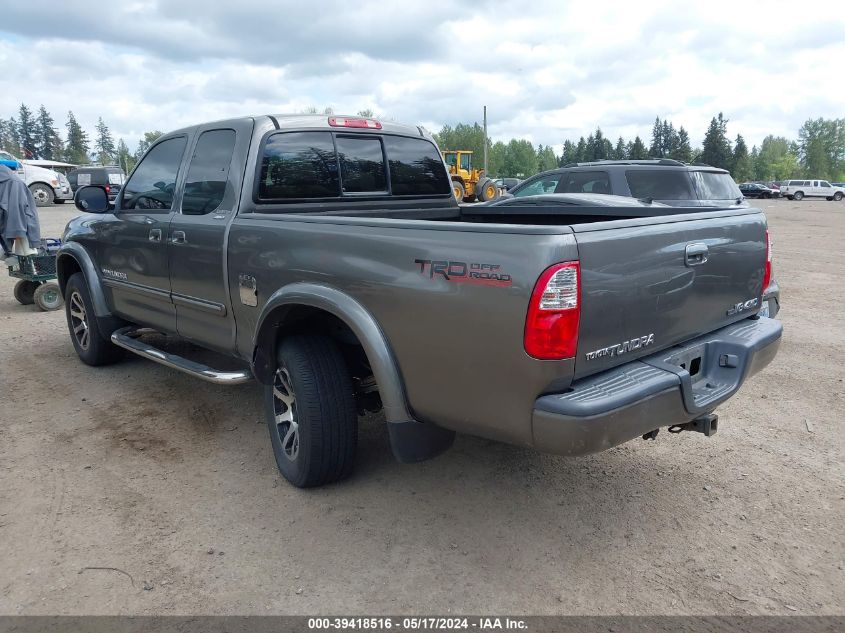 2005 Toyota Tundra Limited V8 VIN: 5TBBT48185S463280 Lot: 39418516