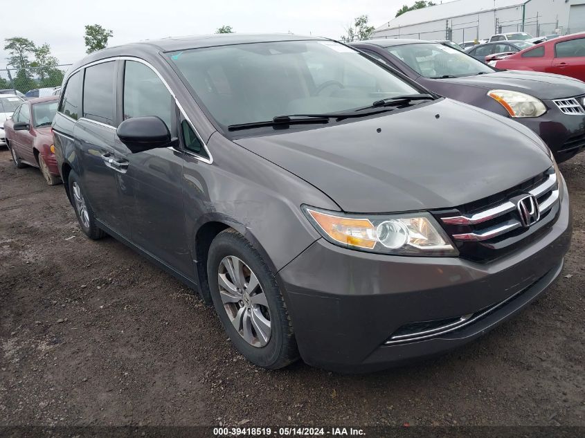 2015 Honda Odyssey Ex-L VIN: 5FNRL5H65FB100576 Lot: 39418519