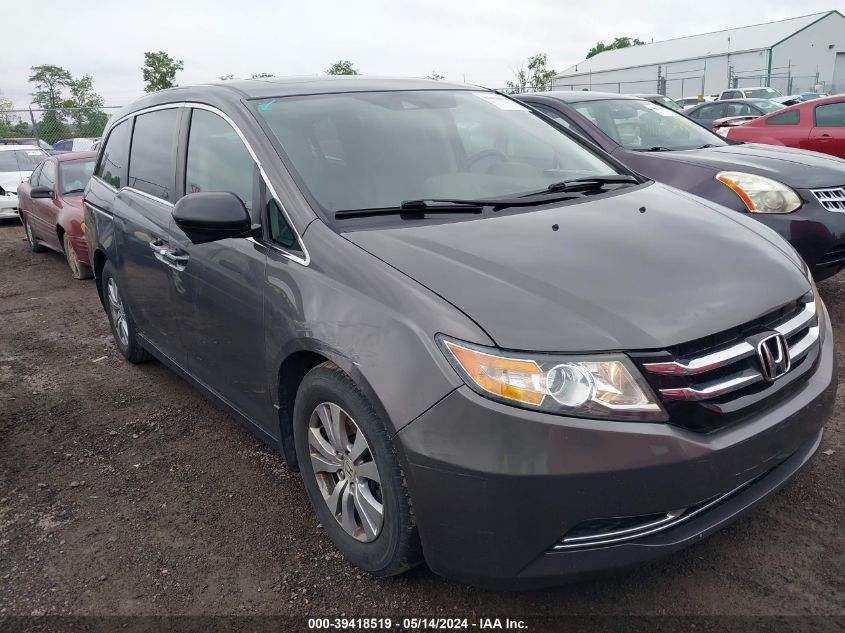 2015 Honda Odyssey Ex-L VIN: 5FNRL5H65FB100576 Lot: 39418519