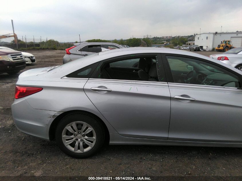 2012 Hyundai Sonata Gls VIN: 5NPEB4AC3CH420892 Lot: 39418521