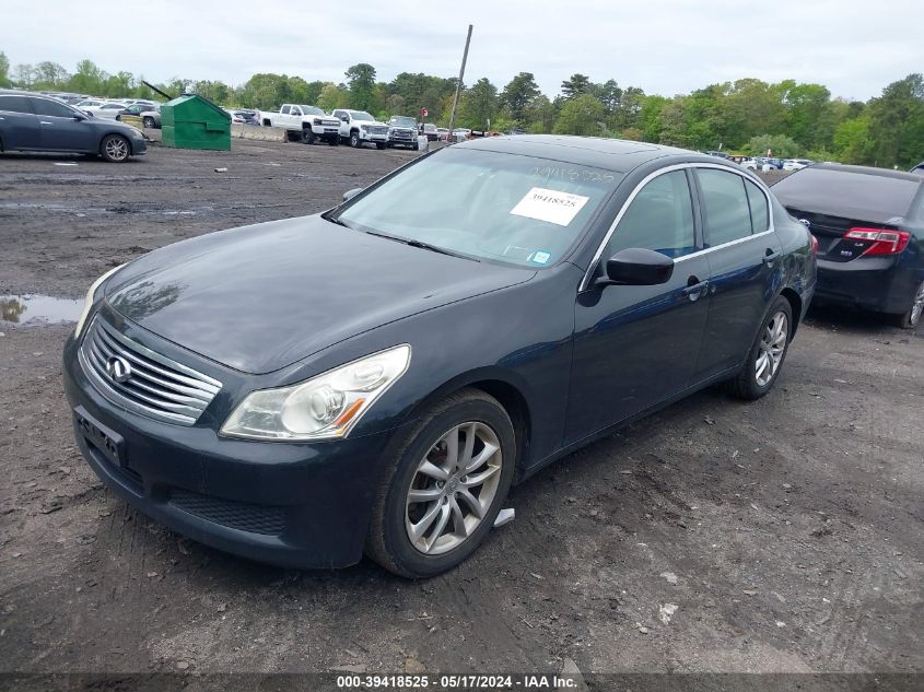 2009 Infiniti G37X VIN: JNKCV61FX9M365701 Lot: 39418525