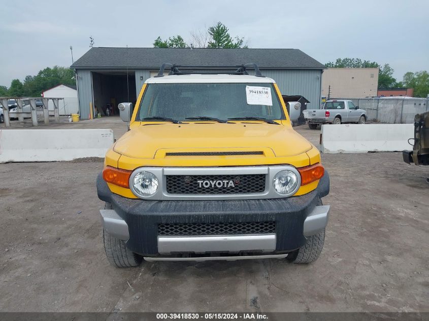 2007 Toyota Fj Cruiser VIN: JTEBU11F370096332 Lot: 39418530