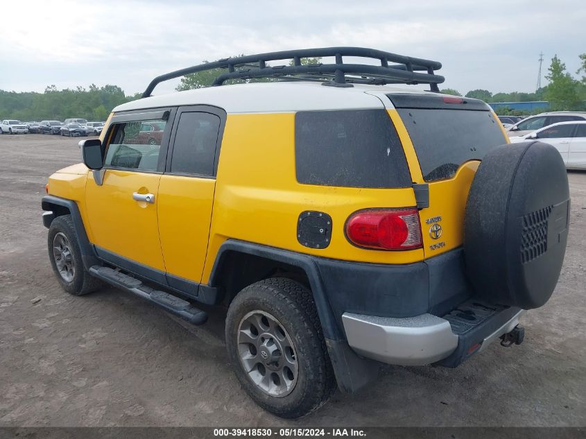 2007 Toyota Fj Cruiser VIN: JTEBU11F370096332 Lot: 39418530