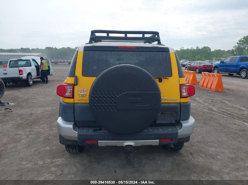2007 Toyota Fj Cruiser VIN: JTEBU11F370096332 Lot: 39418530