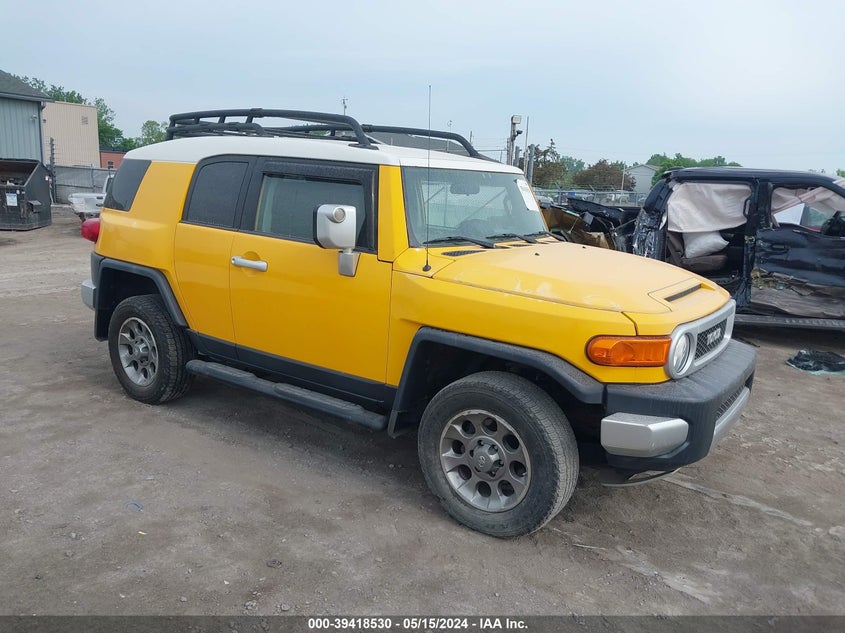 2007 Toyota Fj Cruiser VIN: JTEBU11F370096332 Lot: 39418530