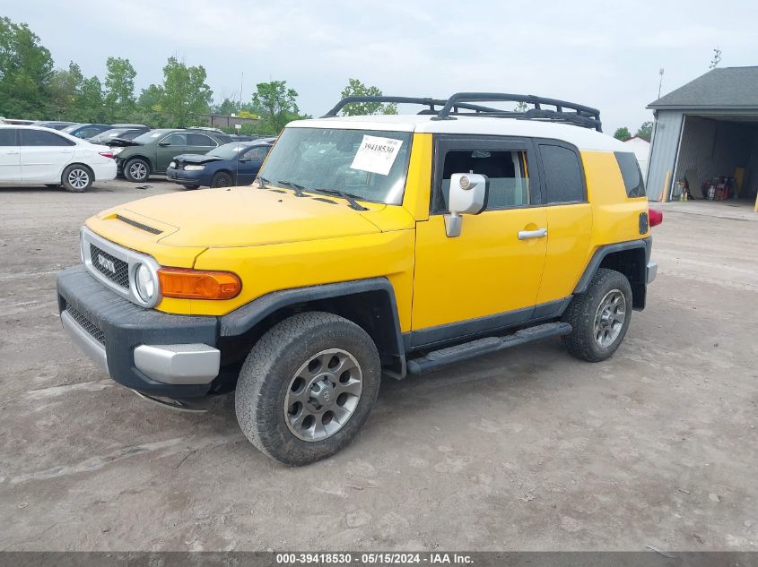 2007 Toyota Fj Cruiser VIN: JTEBU11F370096332 Lot: 39418530