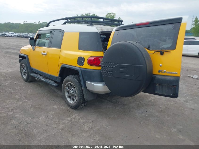 2007 Toyota Fj Cruiser VIN: JTEBU11F370096332 Lot: 39418530