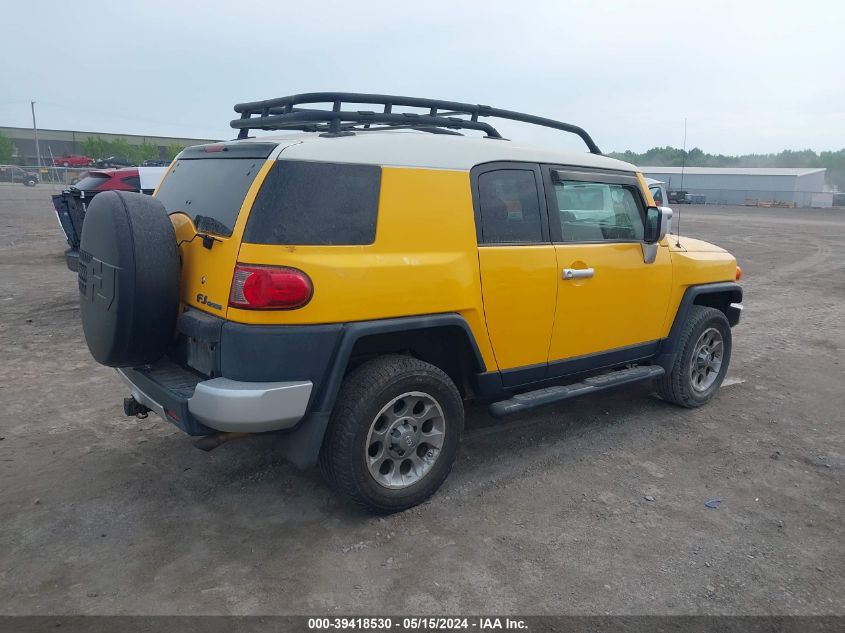 2007 Toyota Fj Cruiser VIN: JTEBU11F370096332 Lot: 39418530