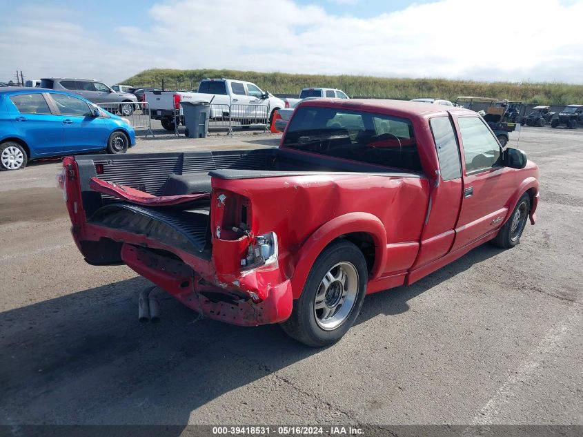 2002 Chevrolet S-10 Ls VIN: 1GCCS19W528163655 Lot: 39418531