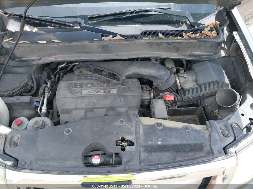 2009 Honda Pilot Ex-L VIN: 5FNYF48569B044396 Lot: 39418533