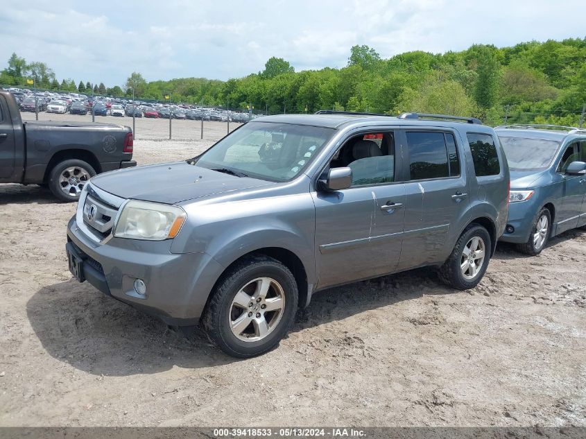 2009 Honda Pilot Ex-L VIN: 5FNYF48569B044396 Lot: 39418533