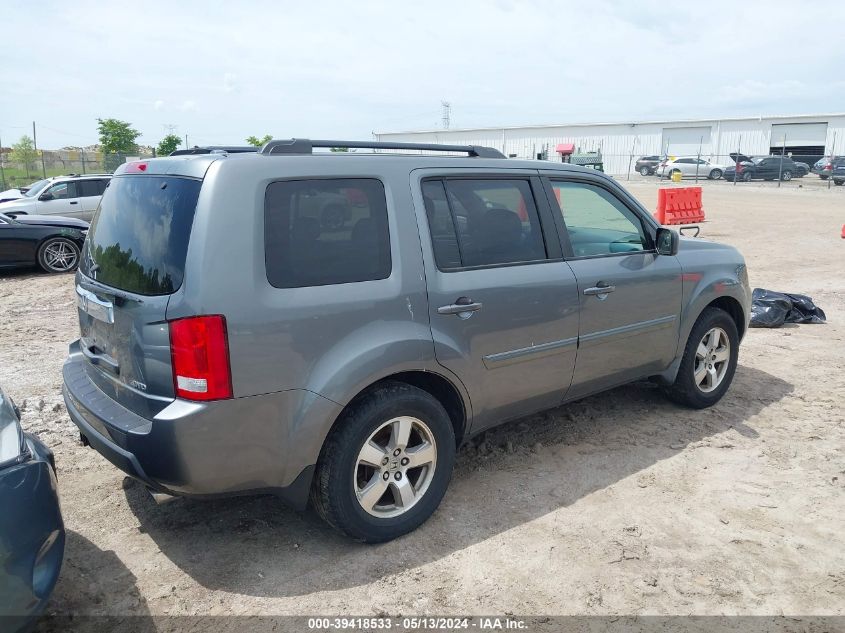 2009 Honda Pilot Ex-L VIN: 5FNYF48569B044396 Lot: 39418533