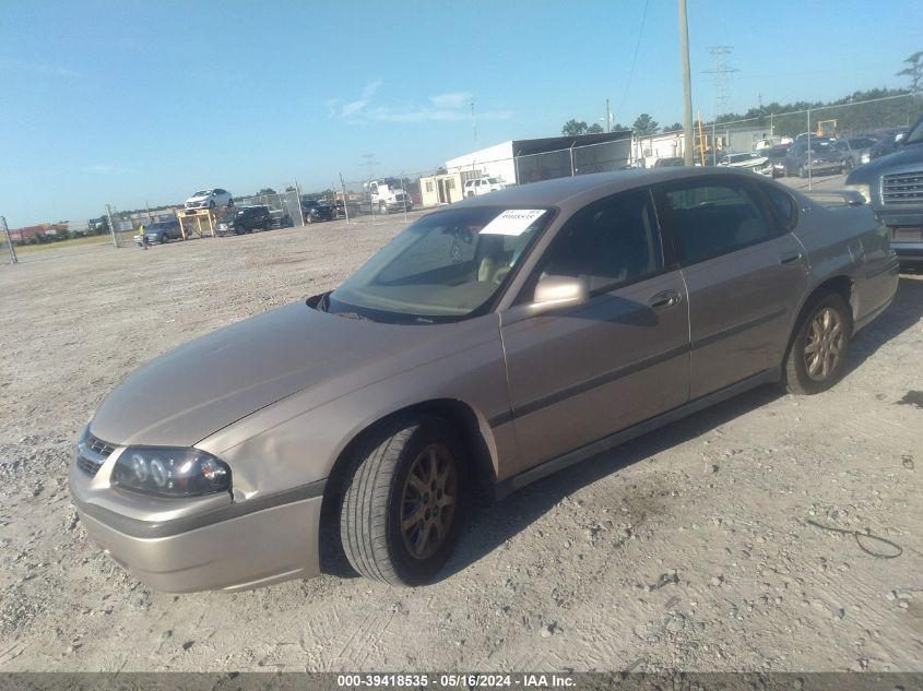 2001 Chevrolet Impala VIN: 2G1WF52EX19347804 Lot: 39418535