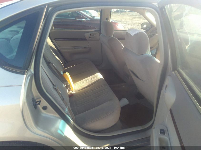 2001 Chevrolet Impala VIN: 2G1WF52EX19347804 Lot: 39418535