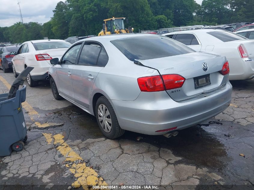 2014 VOLKSWAGEN JETTA S - 3VW2K7AJ1EM331982