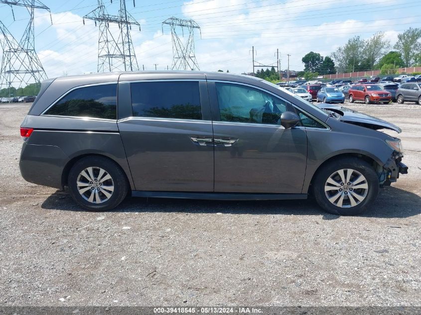 2016 Honda Odyssey Ex-L VIN: 5FNRL5H63GB036099 Lot: 39418545