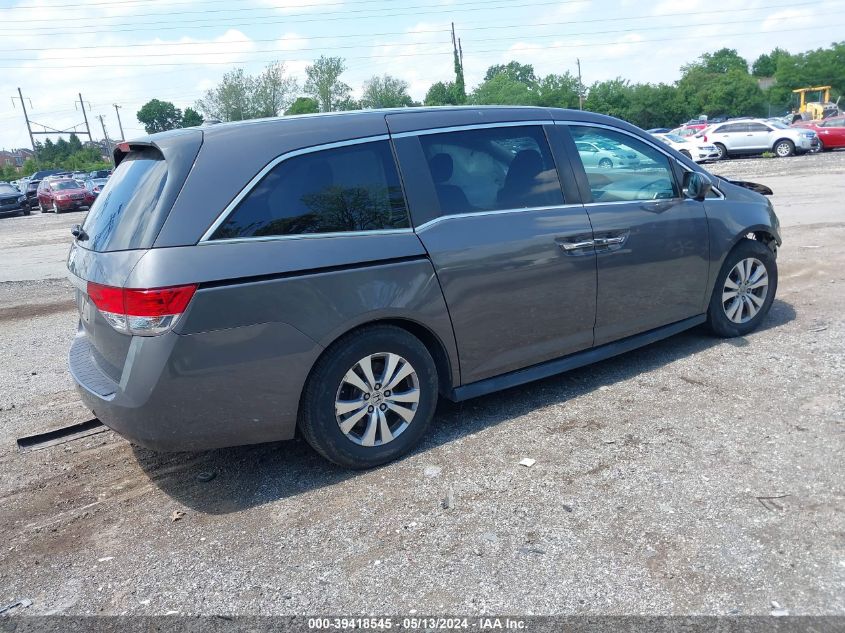 2016 Honda Odyssey Ex-L VIN: 5FNRL5H63GB036099 Lot: 39418545