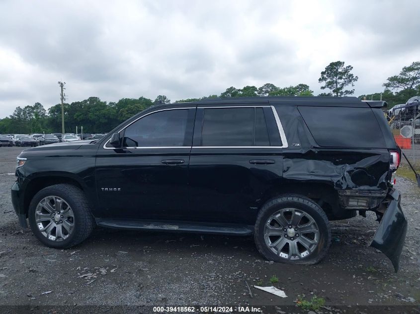 2019 Chevrolet Tahoe Lt VIN: 1GNSKBKC9KR115742 Lot: 39418562