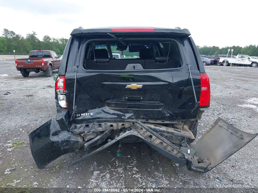 2019 Chevrolet Tahoe Lt VIN: 1GNSKBKC9KR115742 Lot: 39418562