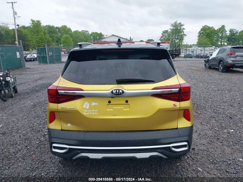 2021 Kia Seltos S VIN: KNDEU2AA0M7120309 Lot: 39418588