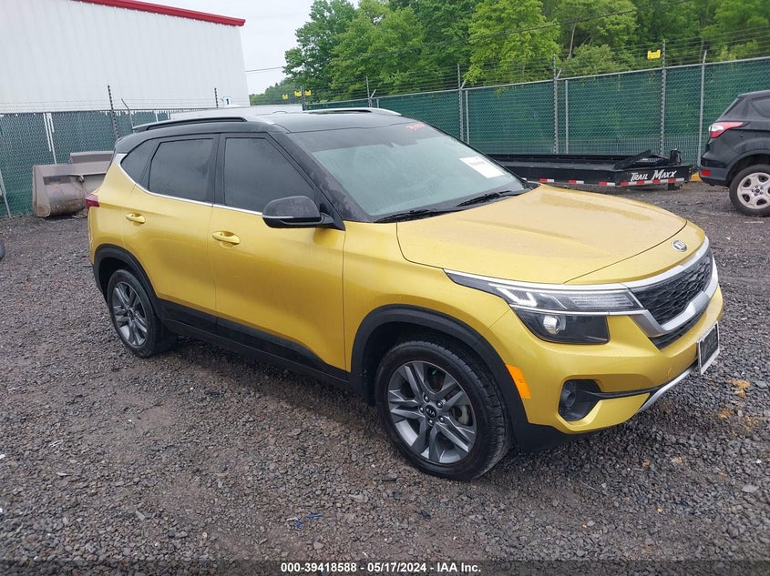 2021 Kia Seltos S VIN: KNDEU2AA0M7120309 Lot: 39418588
