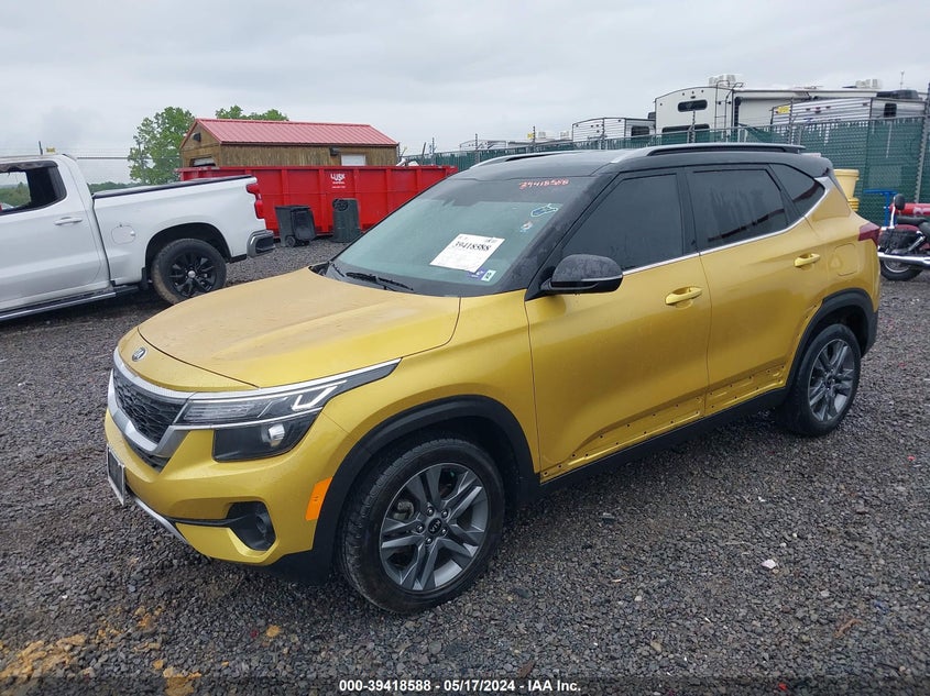 2021 Kia Seltos S VIN: KNDEU2AA0M7120309 Lot: 39418588