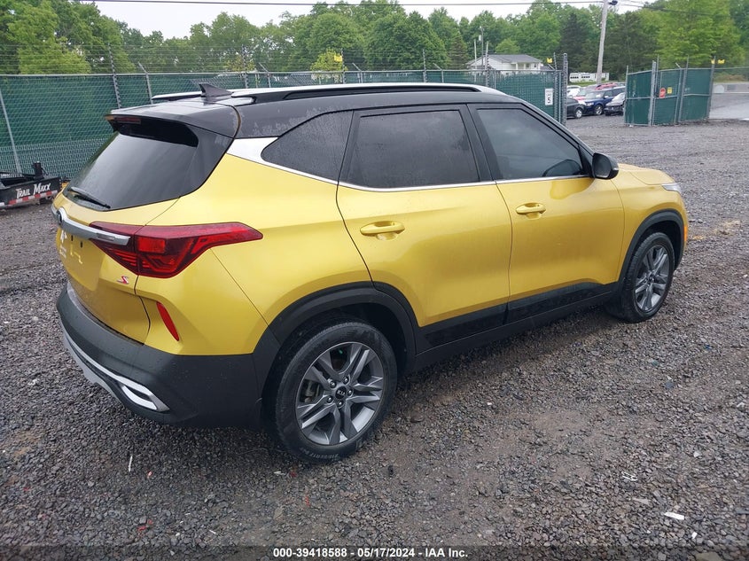 2021 Kia Seltos S VIN: KNDEU2AA0M7120309 Lot: 39418588