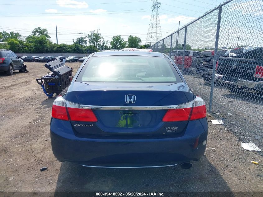 2013 Honda Accord Lx VIN: 1HGCR2F30DA268953 Lot: 39418592